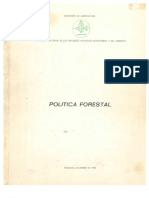 Politica Forestal - 1984 (Dcto.)