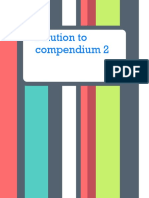 Solutions of Compendium 2