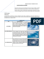 Clasificación de Las Nubes