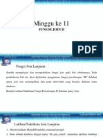 Minggu Ke 11: Fungsi Join Ii