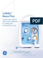 GE Lullaby Resus Plus Brochure