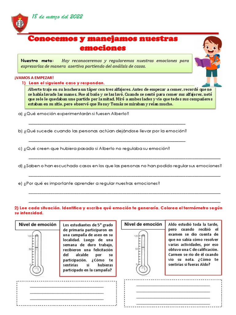 Regulación Emocional en Niños | PDF | Las emociones