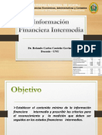 Información Financiera Intermedia NIC 34