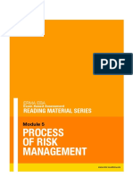 ERMA EBA - Reading Material Module 5 - Process of Risk Management