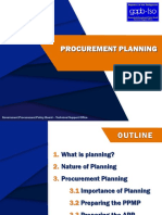Planning for Government Procurement