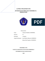 Laporan Praktikum Bioteknologi Pertanian Sederhana