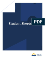 Student Sheets v3