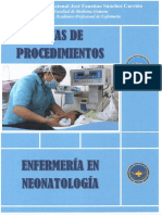 GUIAS DE PROCEDIMIENTO - ENF.EN NEONATOLOGIA  2020-I