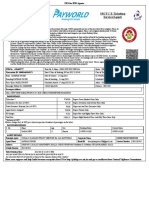 Electronic Reservation Slip IRCTC E-Ticketing Service (Agent)