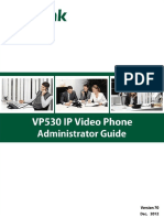 Yealink VP530 IP Video Phone Administrator Guide V70