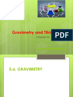 Gravimetry and Titrimetry Methods for Quantitative Analysis