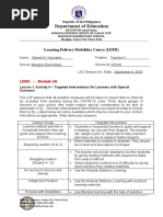 Department of Education: Learning Delivery Modalities Course (LDM2)