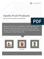 Apollo Fruit Products