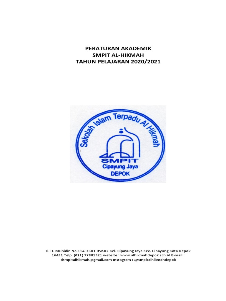 Peraturan Akademik 20202021 PDF