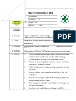 SOP PELAYANAN IMUNISASI BCG