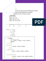 STEM 12-R Problem Solving Vectors Graphical and Analytical Methods