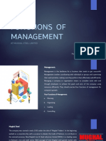 Functions of Management