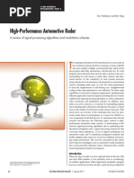 High Performance Automotive Radar