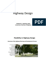 Lesson 3 Highway Design