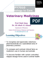 Technology To Care: Veterinary Medicines
