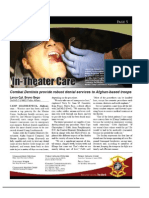 Dental Docs in 17 June 11 Issue of the Warrior's Log