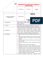 MEMINDAHKAN PASIEN PASCA PEMBIUSAN DARI OK KE RR