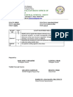 Least Mastered MELCs English Q1 and Q2 Grade 8 and 10