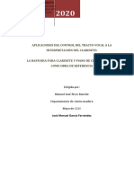 Aplicaciones Del Control Del Tracto Vocal A La Interpretación Al Clarinete Rapsodia Debussy Como Obra de Referencia