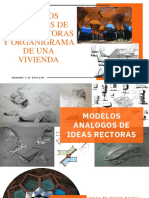 Modelos Análogos de Ideas Rectoras y Organigrama de Una Vivienda