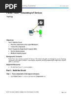 2.2.1.4 Packet Tracer - Simulating IoT Devices