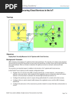 4.2.3.3 Packet Tracer - Securing Cloud Services in The IoT