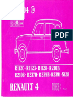 PR1104 Renault 4 (Manual de Despiece)