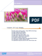 TFT LCD Panels: V420H1 TFT 42" PANEL