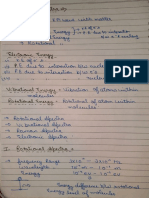 Molecular Spectra