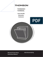 Thomson TDW 600 WH Dishwasher