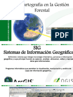 la cartografia enm la gestion forestal