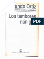 Ortiz Los Tambores Ñáñigos Readable