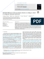 2020-Individual Differences in First-Pass Fixation Duration in Reading