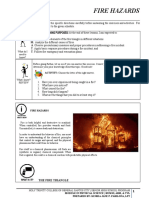 Fire Hazards: 2 Semester 3 Quarter Week 5