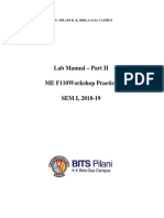 MEF 110 Lab Manual Part II - Report Content and Summary Sheets