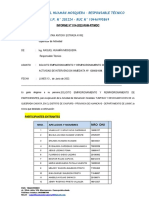 Informe Nro . 015 Empadronamiento y Rempadronamiento