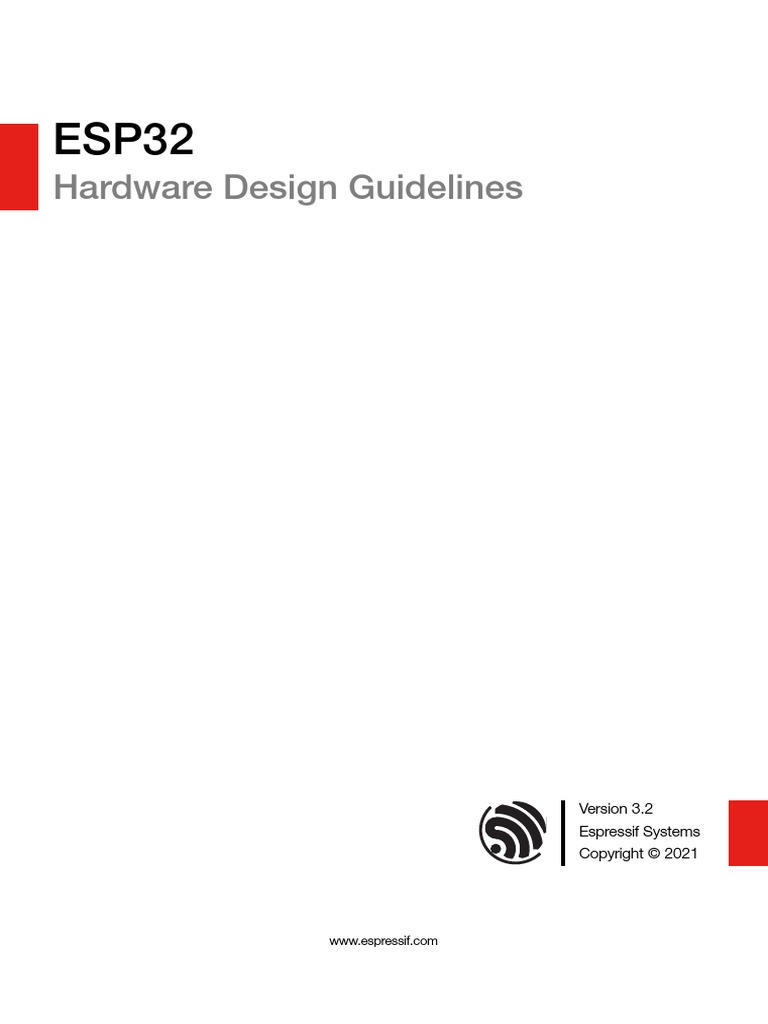Hardware Design Guidelines Espressif Systems PDF Power Supply