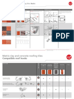 Matrix Clay and Concrete Roofing Tiles: Basics: X 1.0 - 2.5 CM Processing