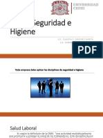 Clase Salud, Seguridad e Higiene Yc