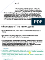 Privy Council As A Court of Appeal