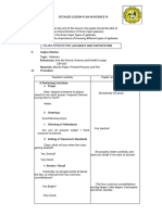 Detailed Lesson Plan in Science Vi