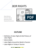 TRM 431.01 INTERNATIONAL ORGANIZATIONS "LABOR RIGHTS PRESENTATION"