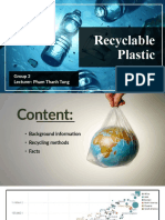 Plastic Waste Powerpoint Template