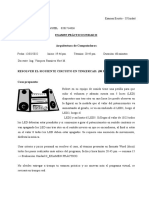 Control de volumen y encendido de LED con potenciómetro