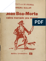 JOÃO BOA MORTE, Cabra Marcado Proa Morrer.